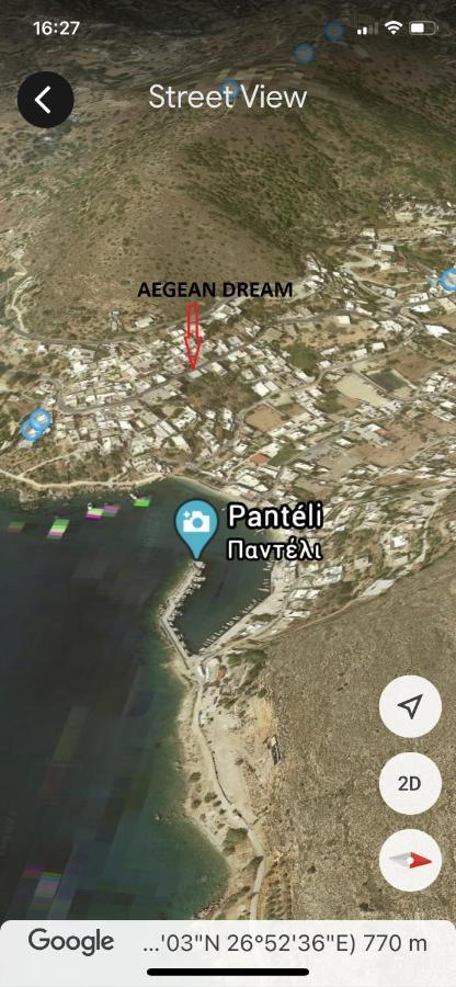 Vila Aegean Dream 1 Panteli Exteriér fotografie